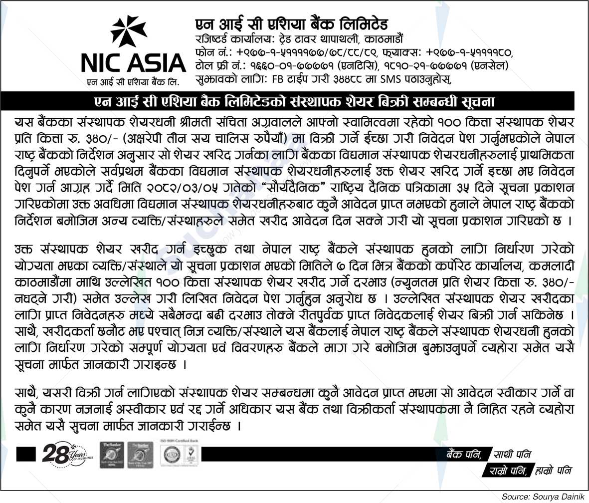 NIC Asia Bank Limited