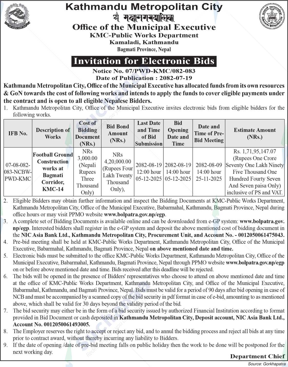 Kathmandu Metropolitan City
