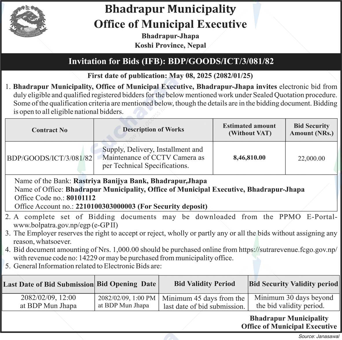 Bhadrapur Municipality