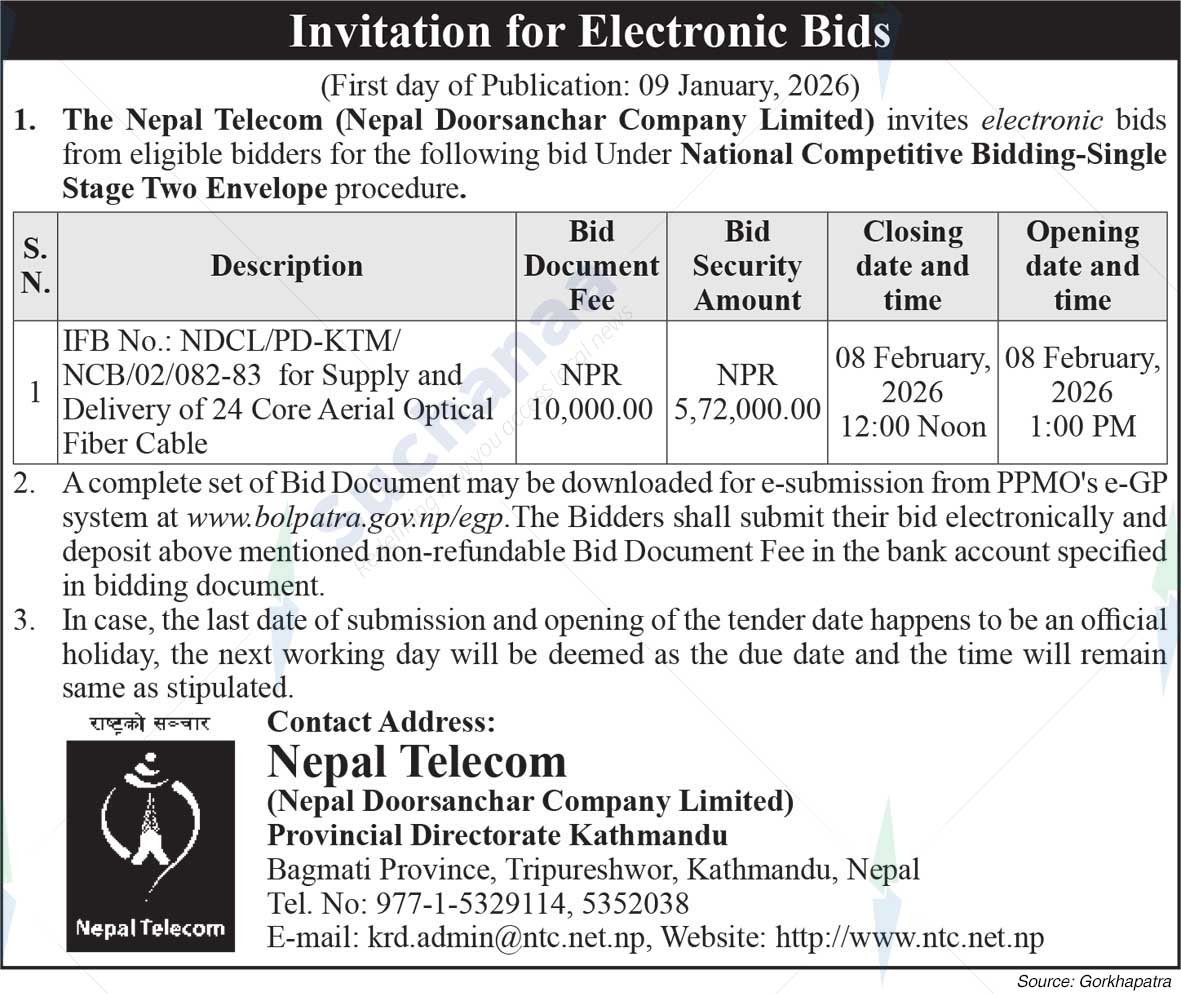 Nepal Doorsanchar Company Limited (NTC)