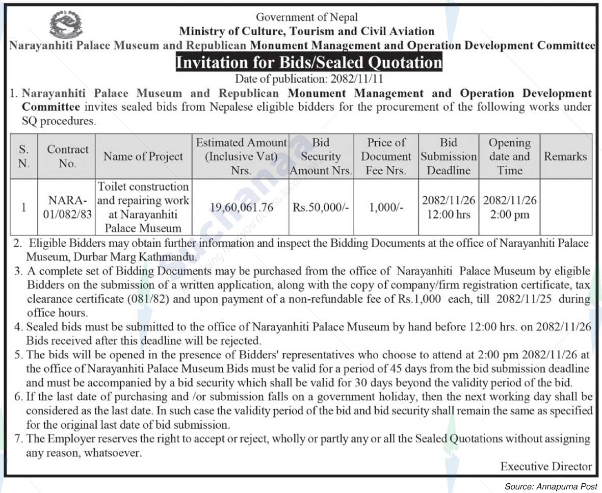 Narayanhiti Palace Museum