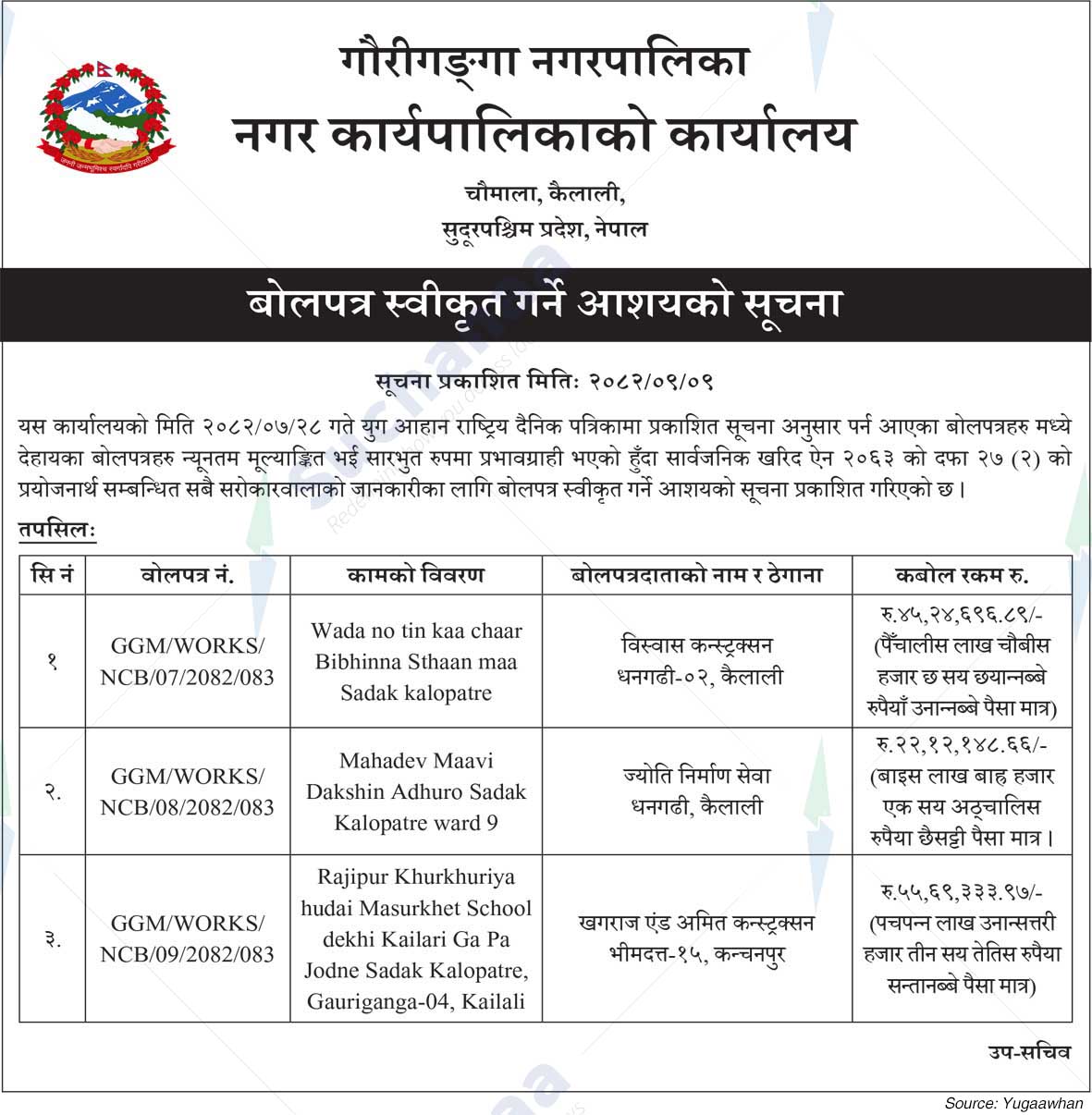 Gauriganga Municipality