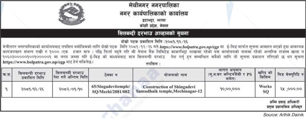 Mechinagar Municipality