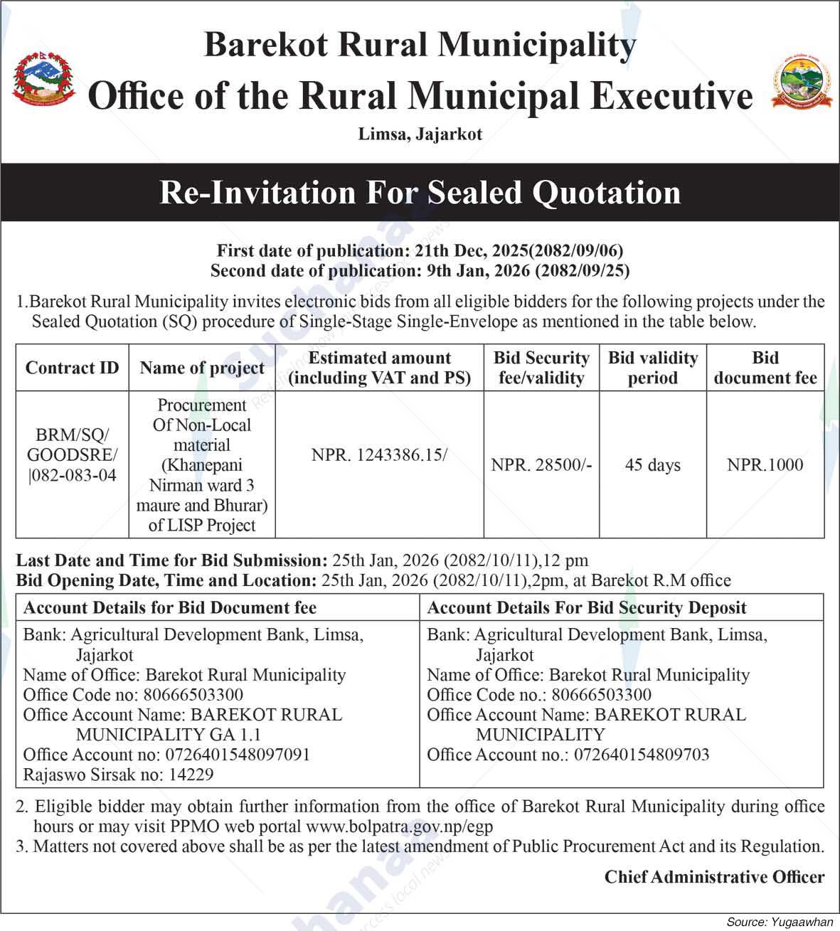 Barekot Rural Municipality