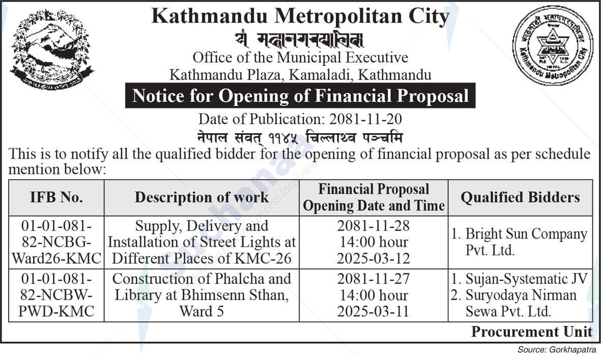 Kathmandu Metropolitan City