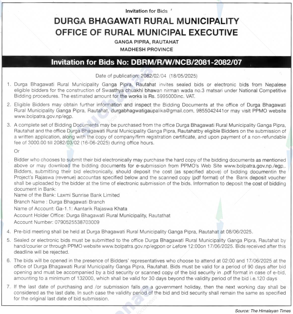 Durga Bhagawati Rural Municipality