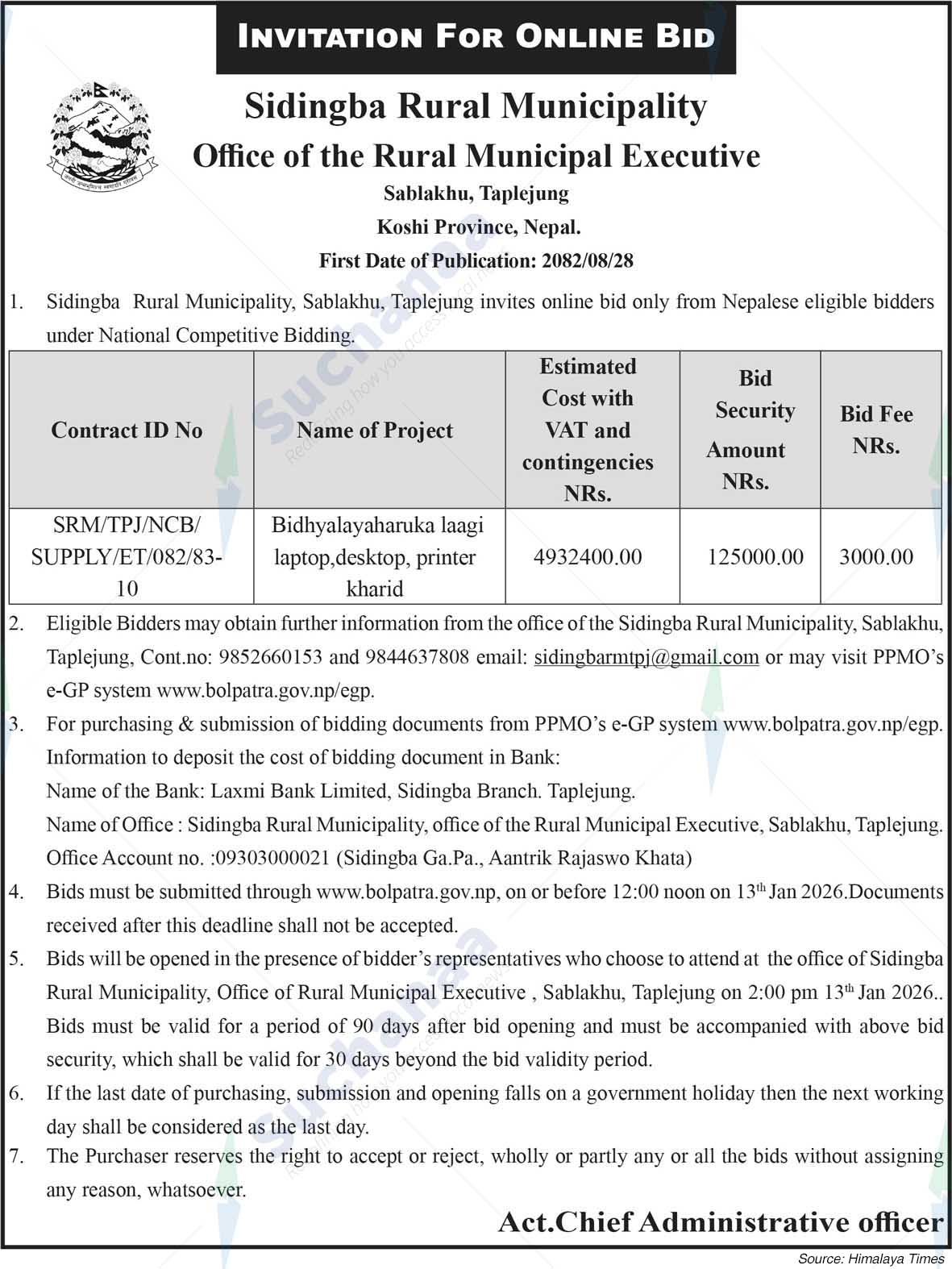 Sidingba Rural Municipality