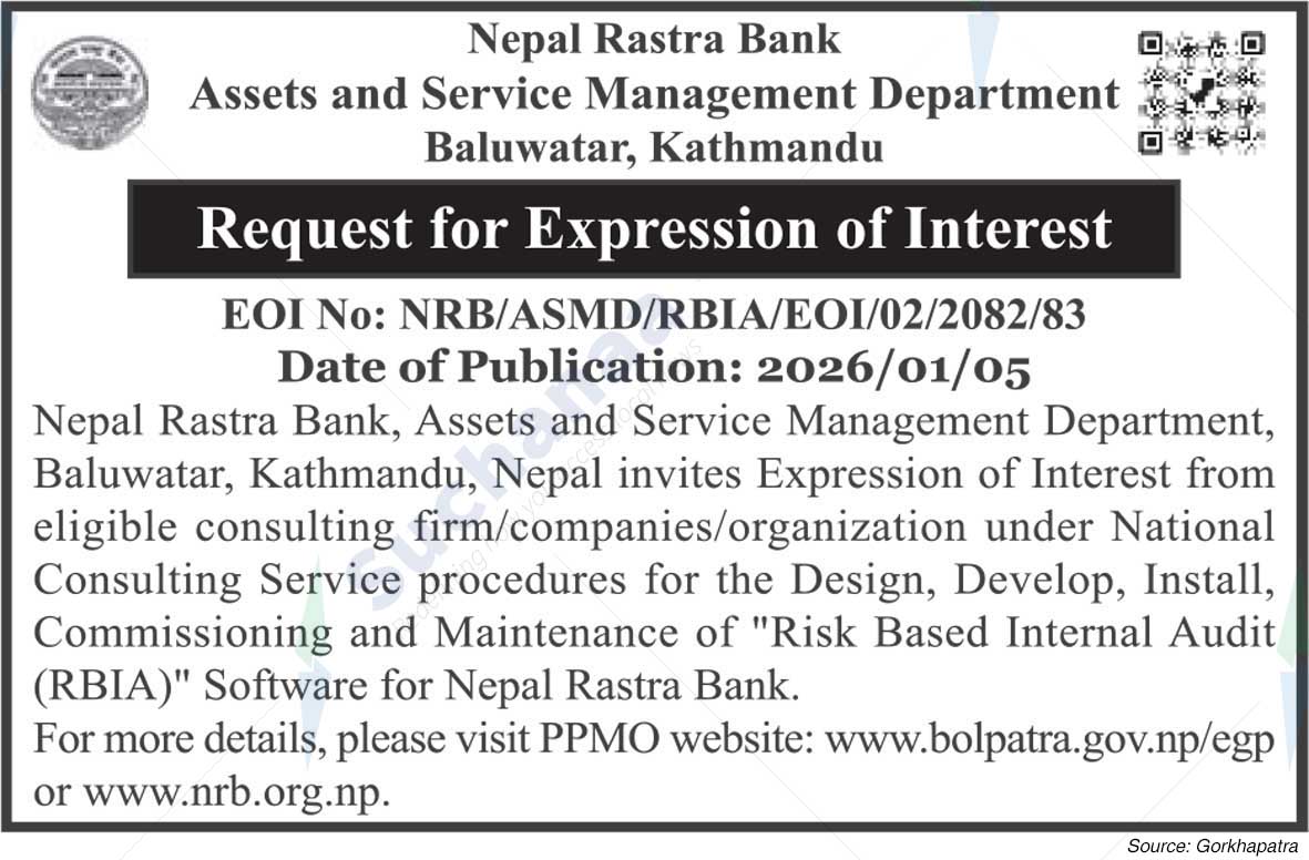 Assets and Service Management Department, Baluwatar, Kathmandu