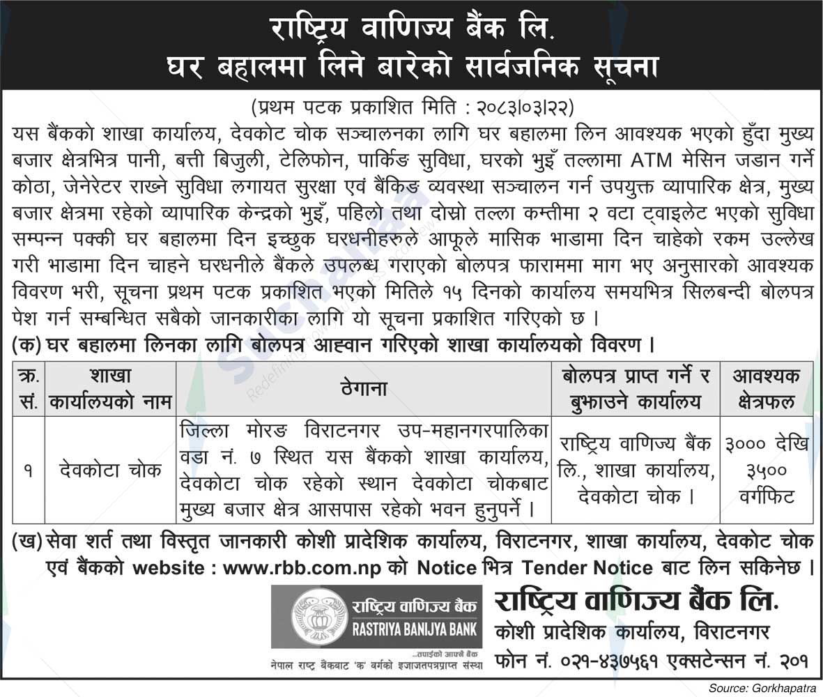 Rastriya Banijya Bank Ltd.