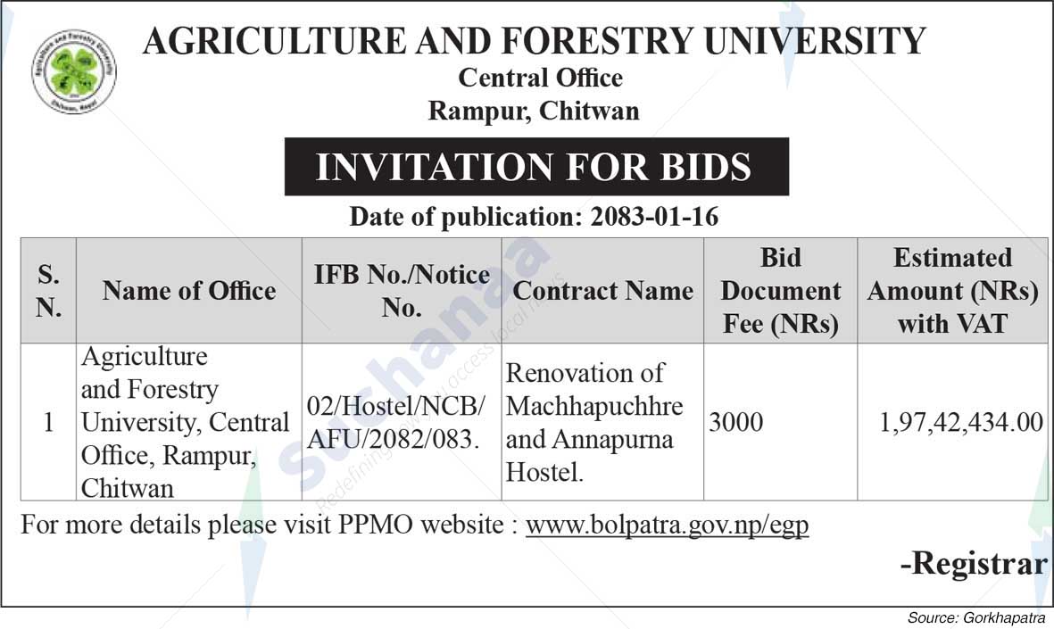 Agriculture and Forestry University