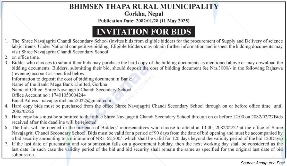 Bhimsen Thapa Rural Municipality