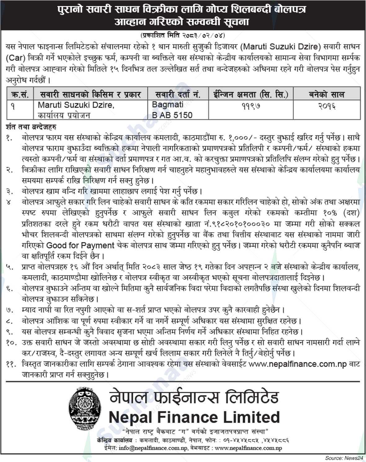 Nepal Finance Limited