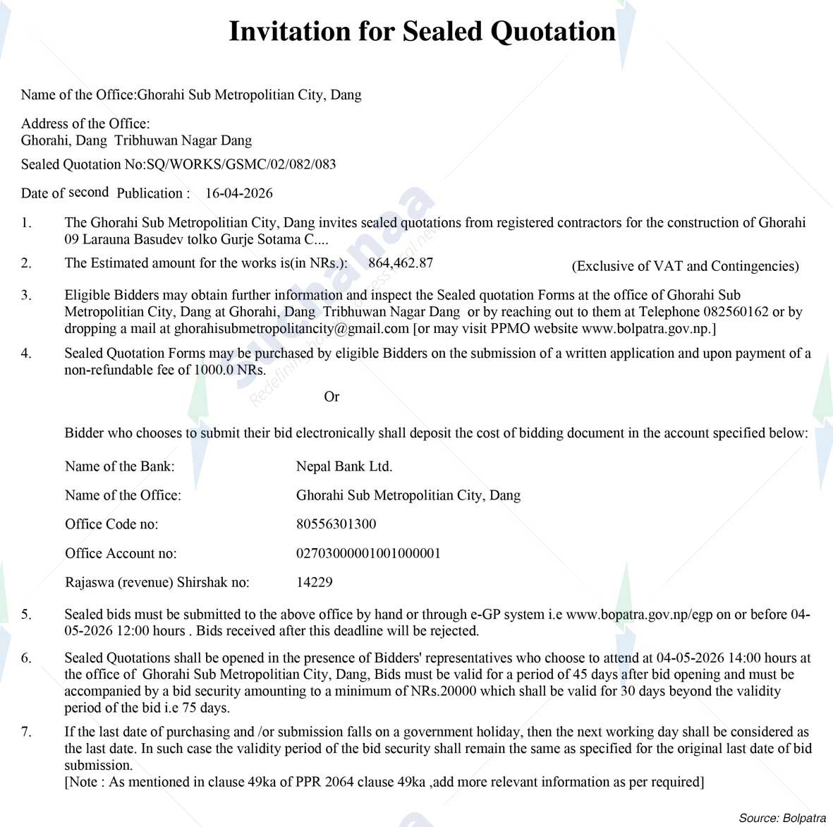 Ghorahi Sub-Metropolitan City