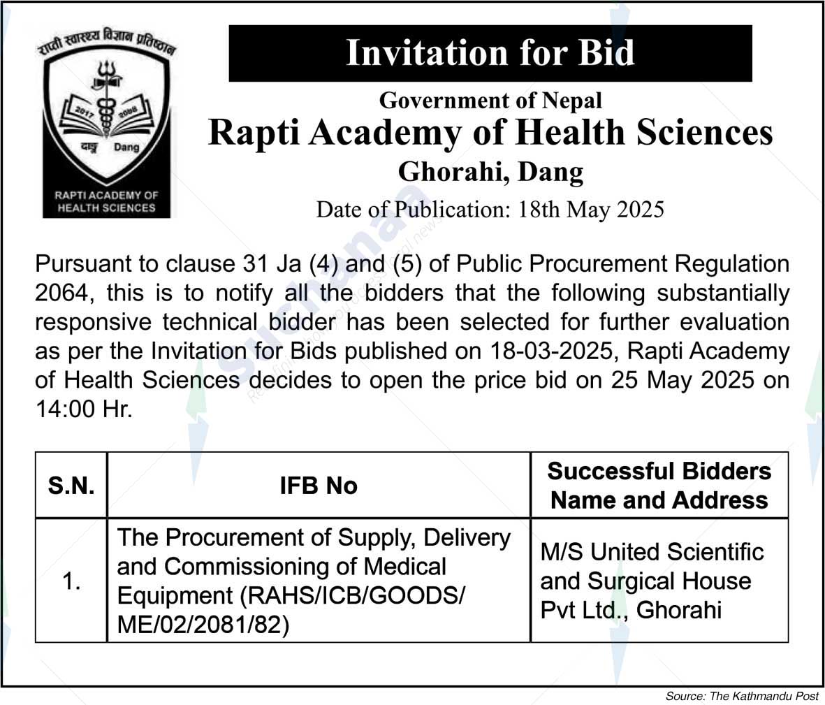 Rapti Institute of Health Sciences