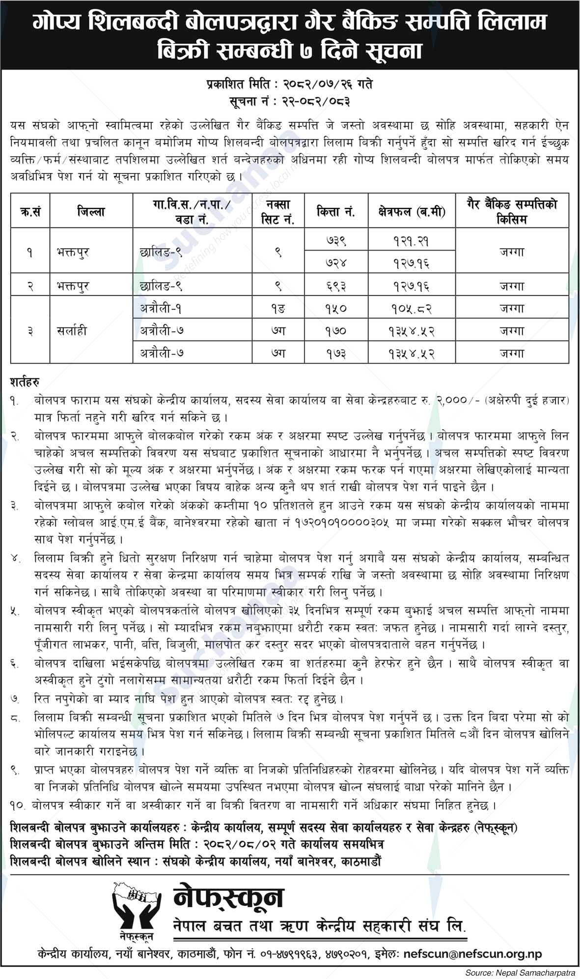 Nepal Federation of Savings and Credit Cooperatives Union Ltd. (NEFSCUN)