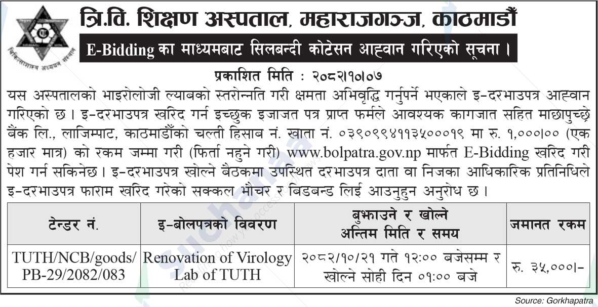 Tribhuvan University Teaching Hospital