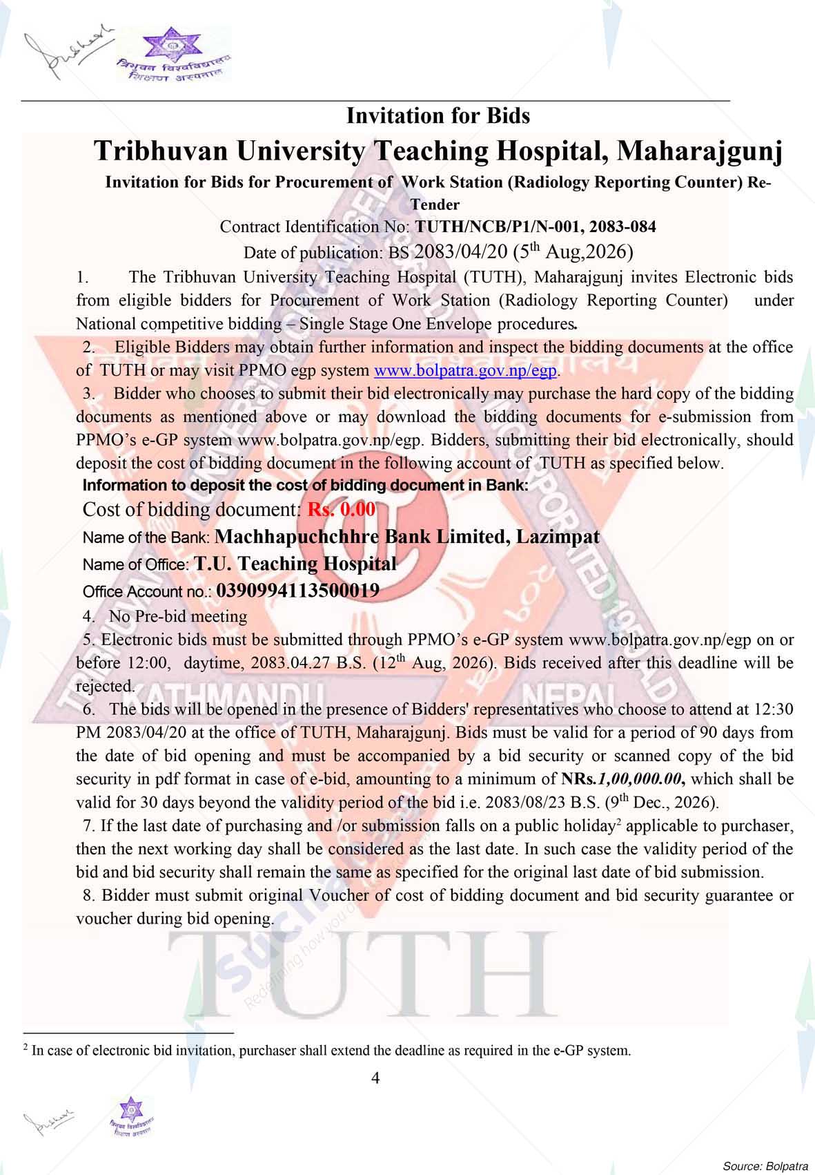 Tribhuvan University Teaching Hospital (TUTH)