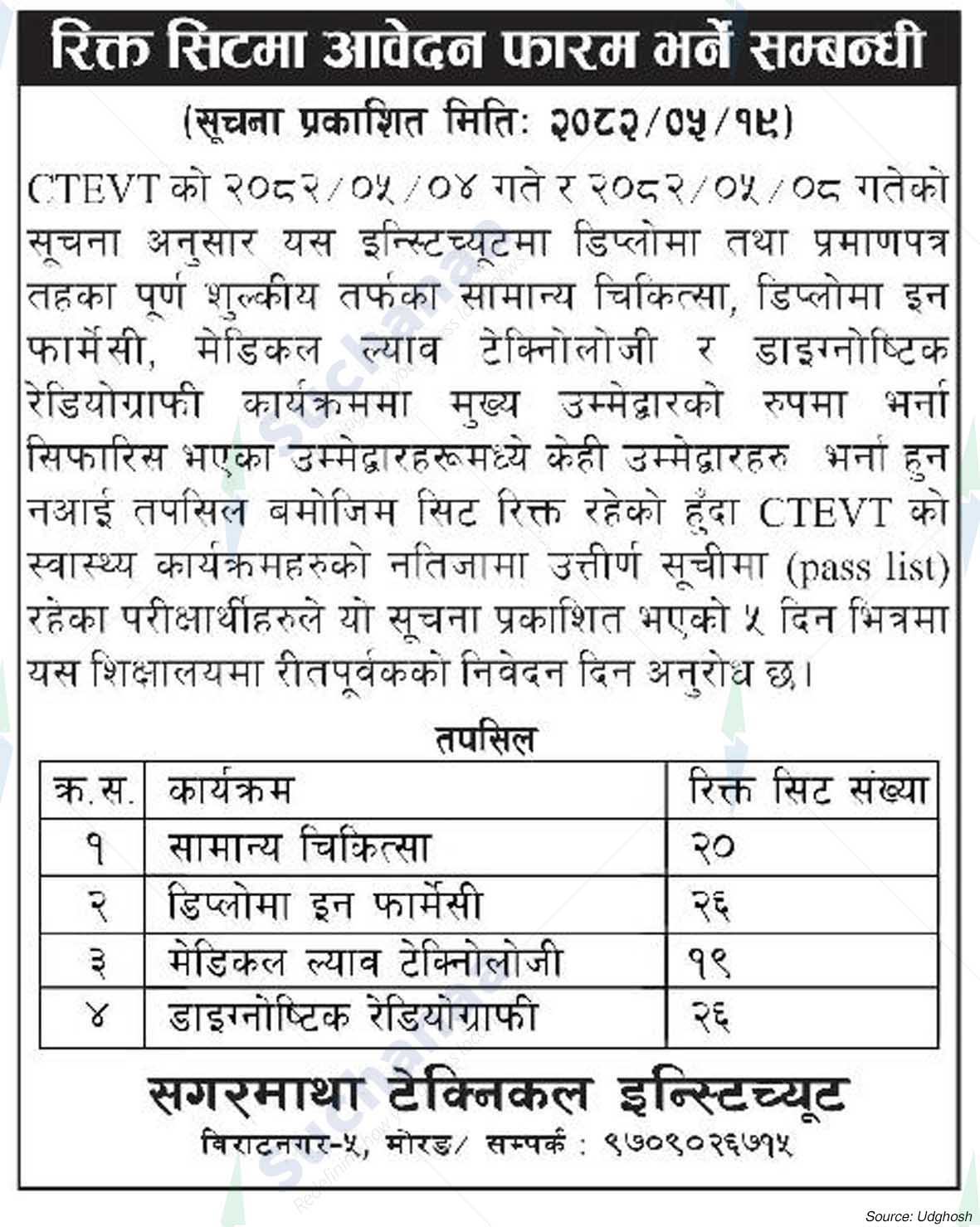 Sagarmatha Technical Institute