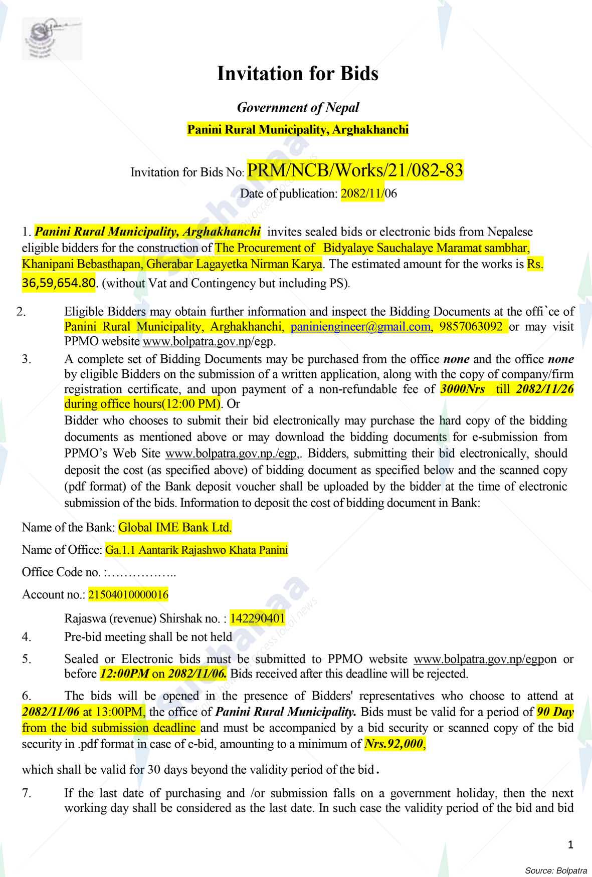 Panini Rural Municipality