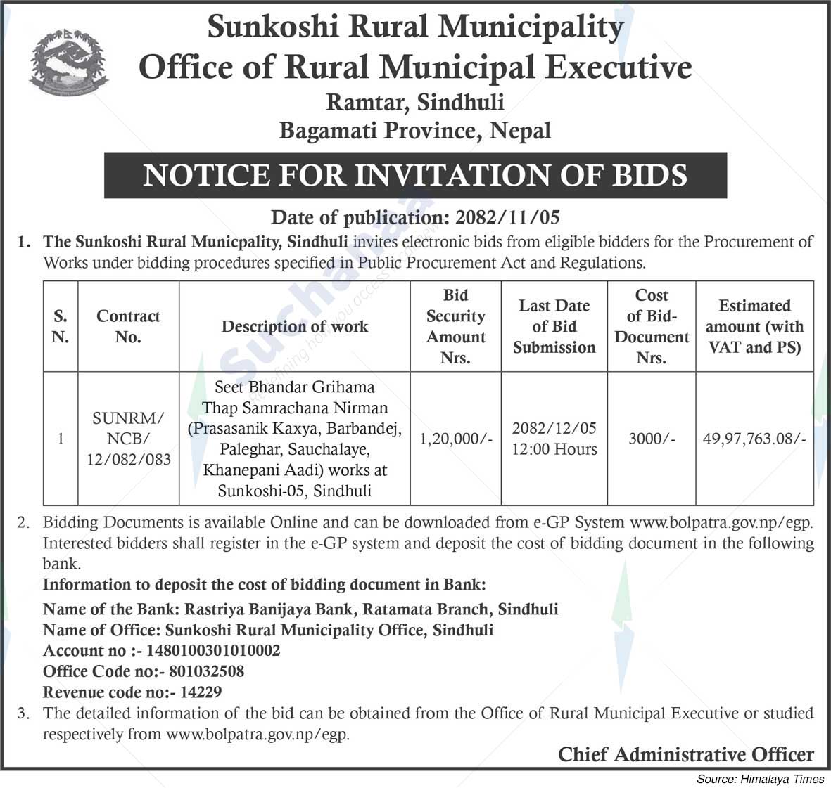 Sunkoshi Rural Municipality
