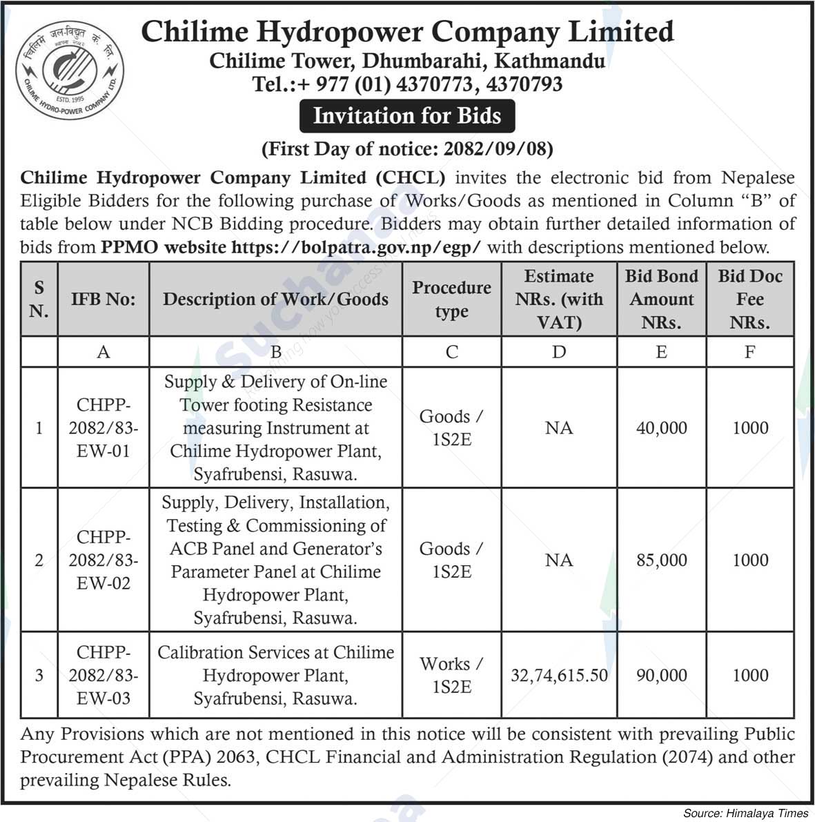 Chilime Hydropower Company Limited