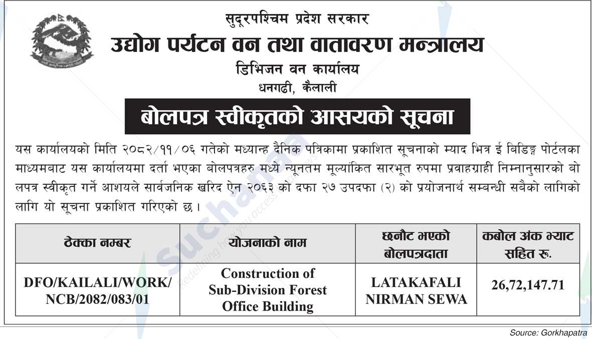 Division Forest Office, Kailali