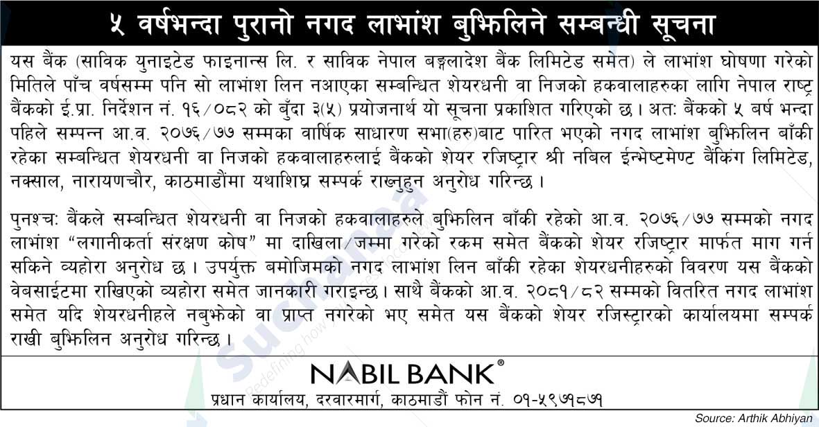 Nabil Bank Limited
