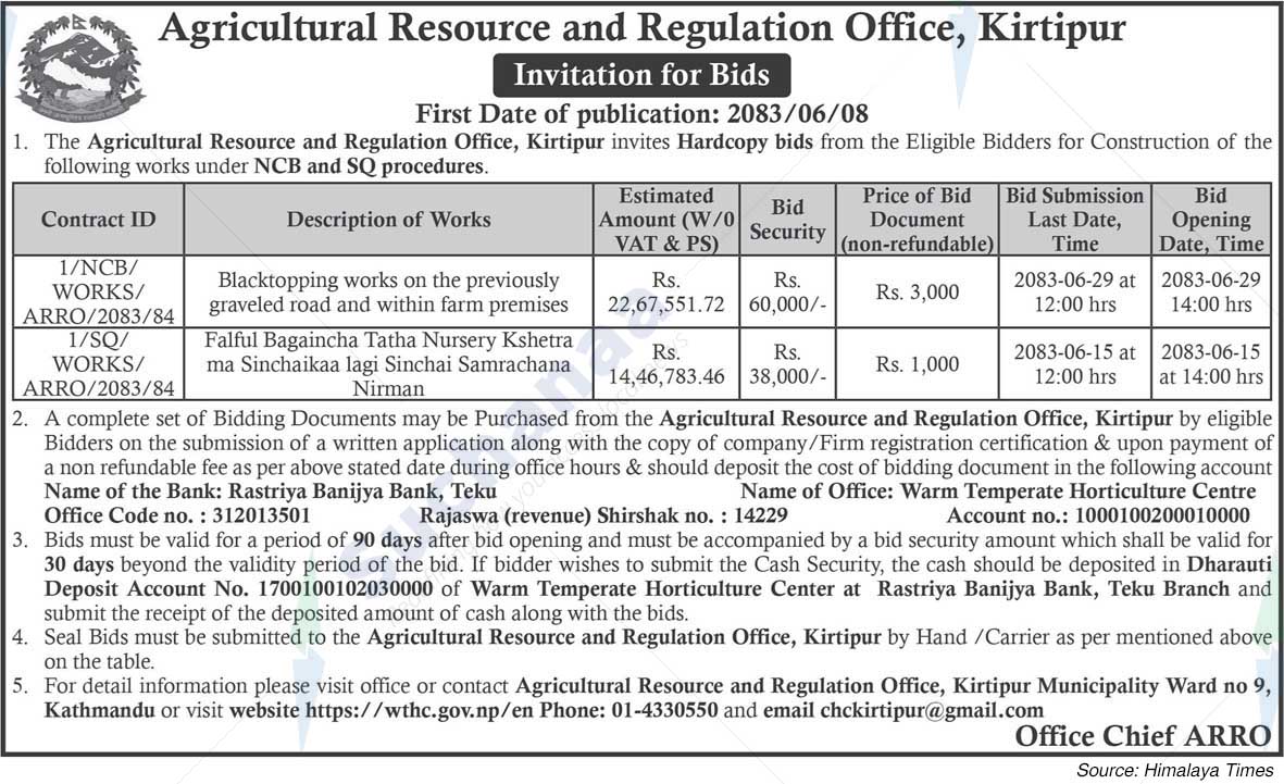 Agricultural Resource and Regulation Office