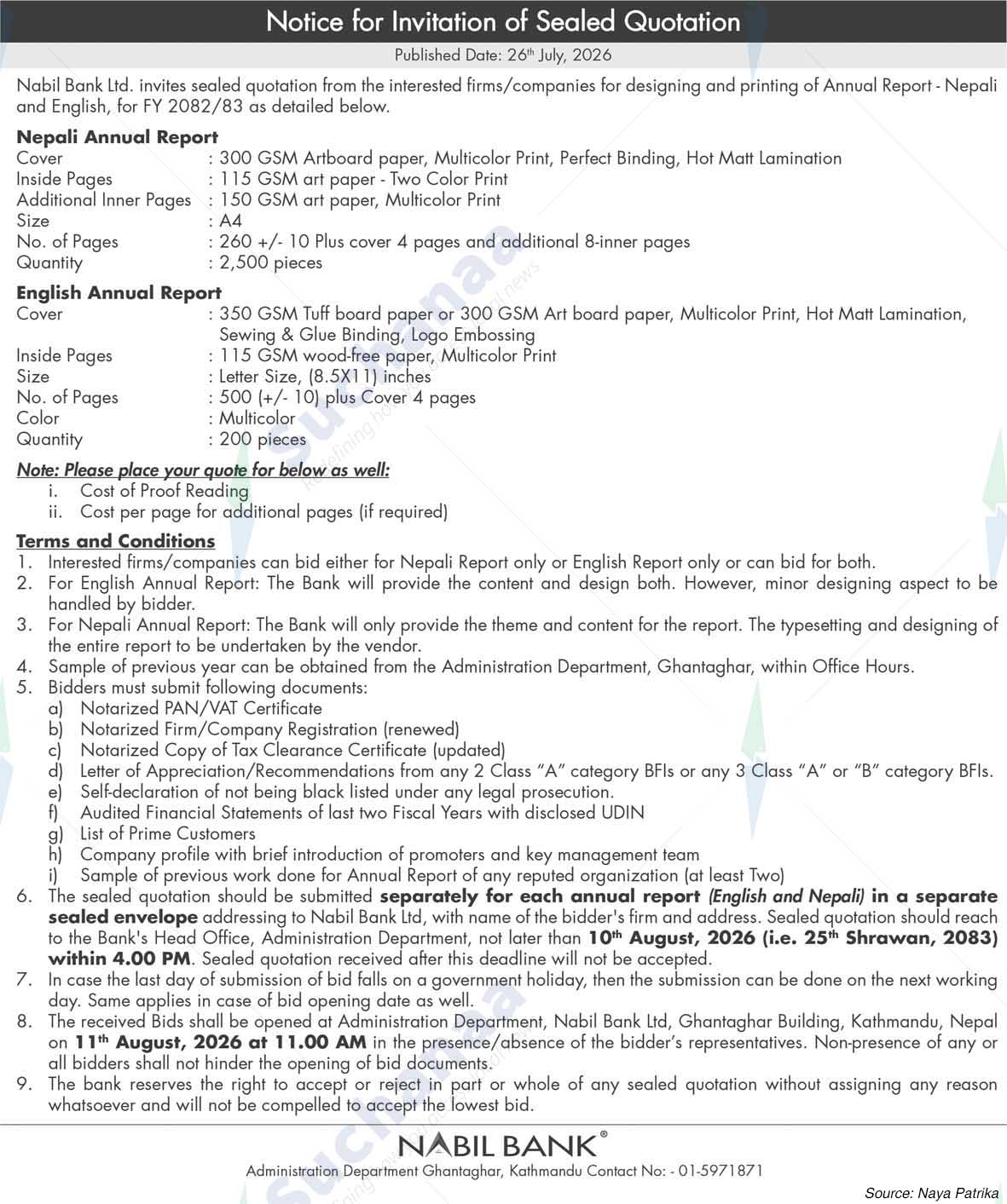 Nabil Bank Limited