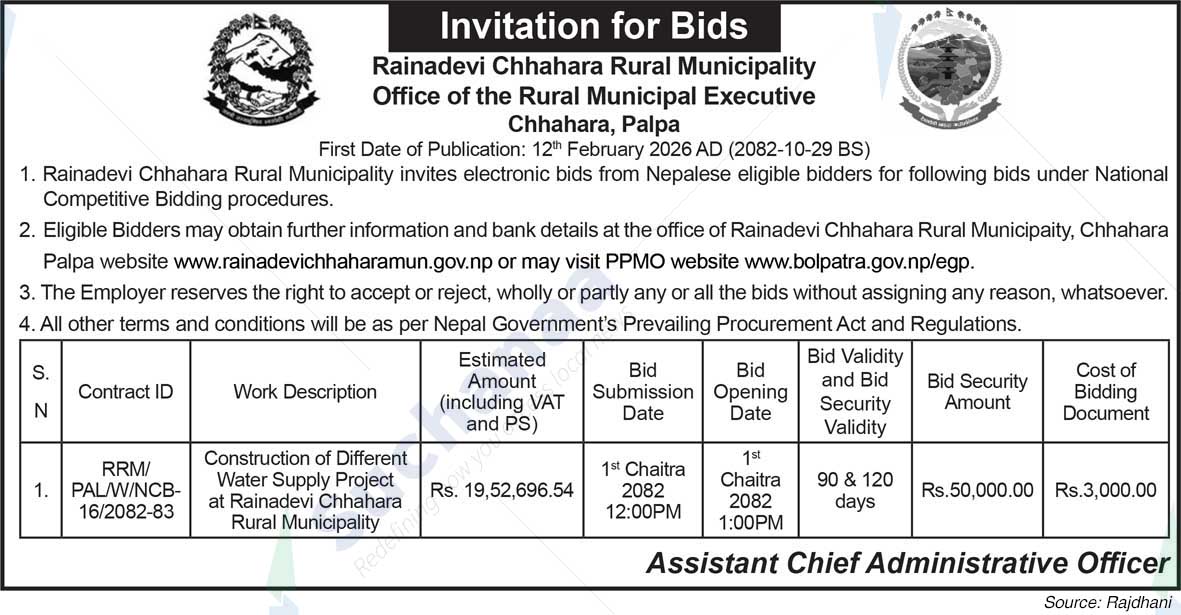 Rainadevi Chhahara Rural Municipality