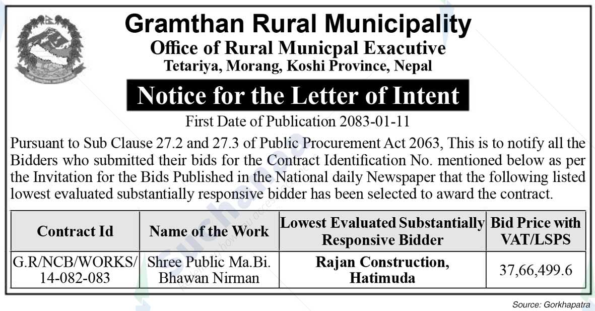 Gramthan Rural Municipality