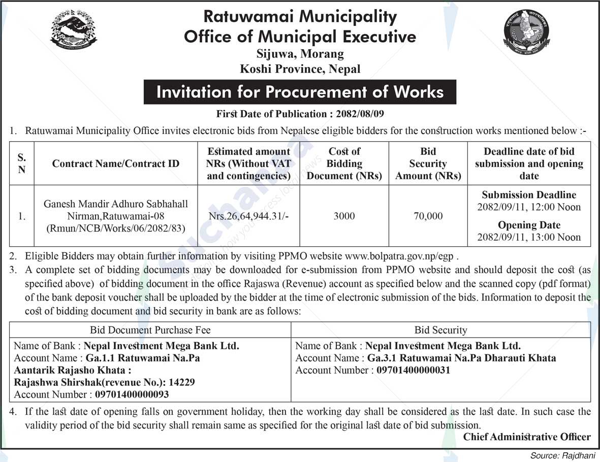 Ratuwamai Municipality