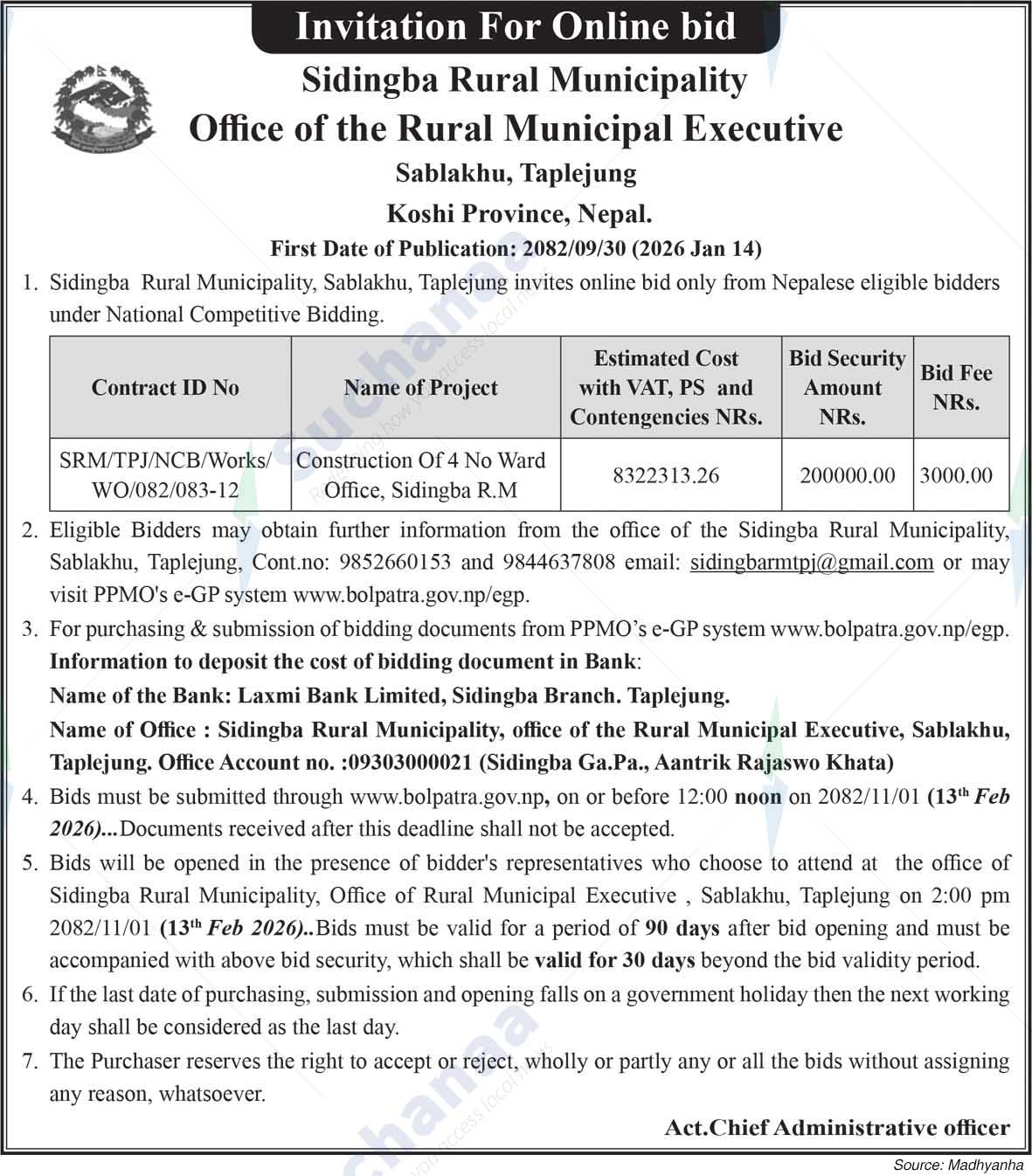 Sidingba Rural Municipality