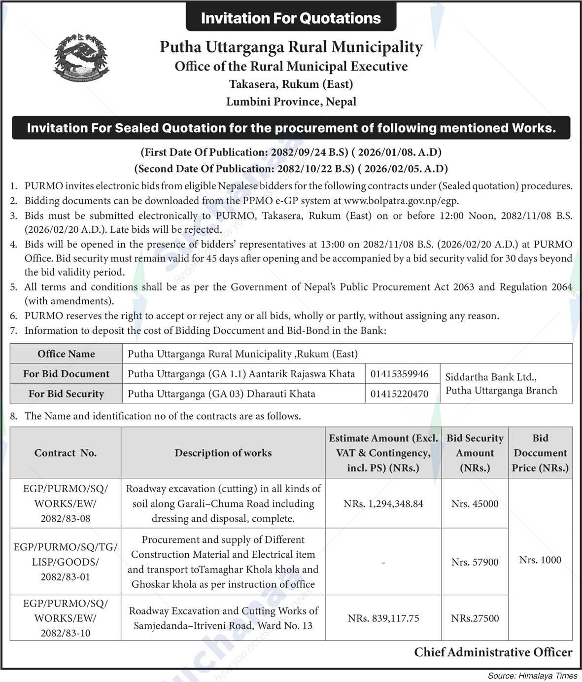 Putha Uttarganga Rural Municipality