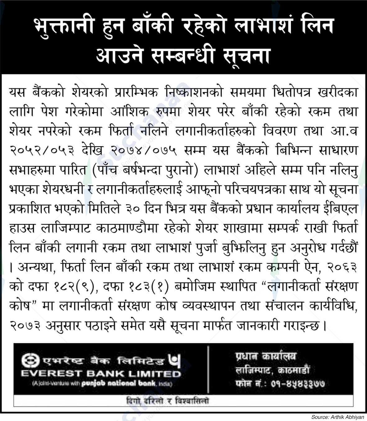 Everest Bank Limited