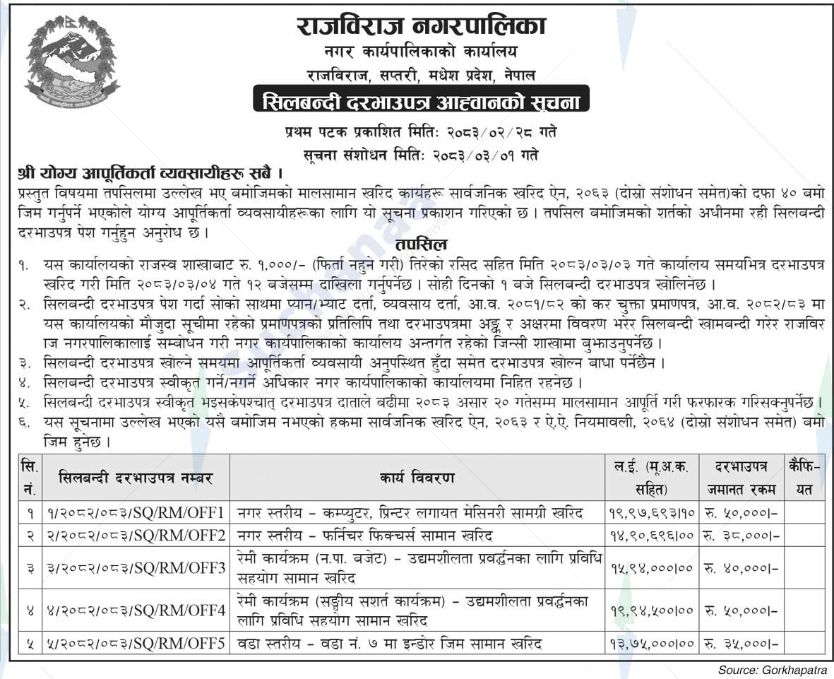 Rajbiraj Municipality