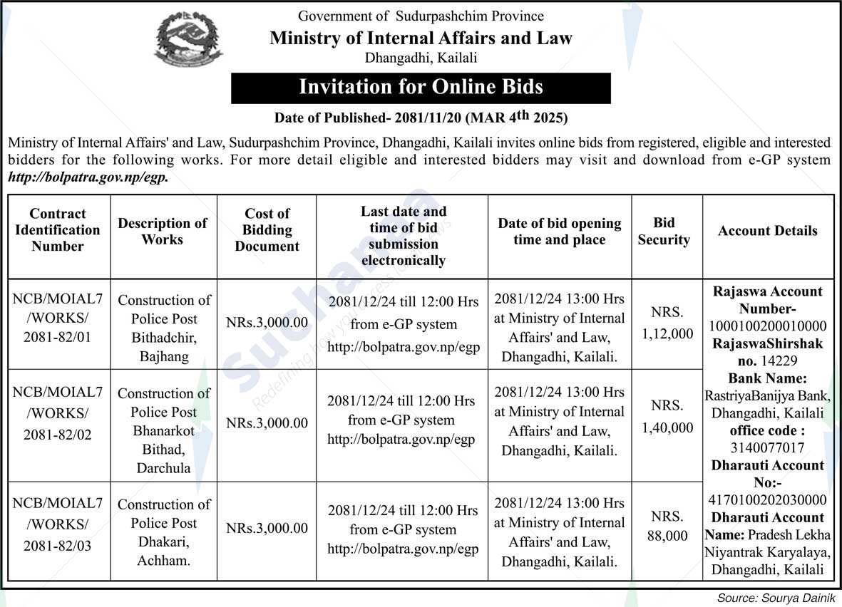 Ministry of Internal Affairs and Law
