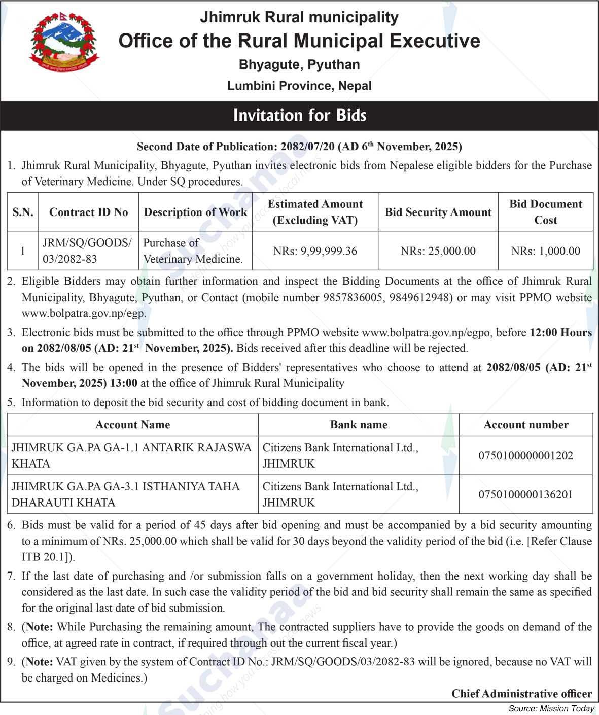 Jhimruk Rural Municipality