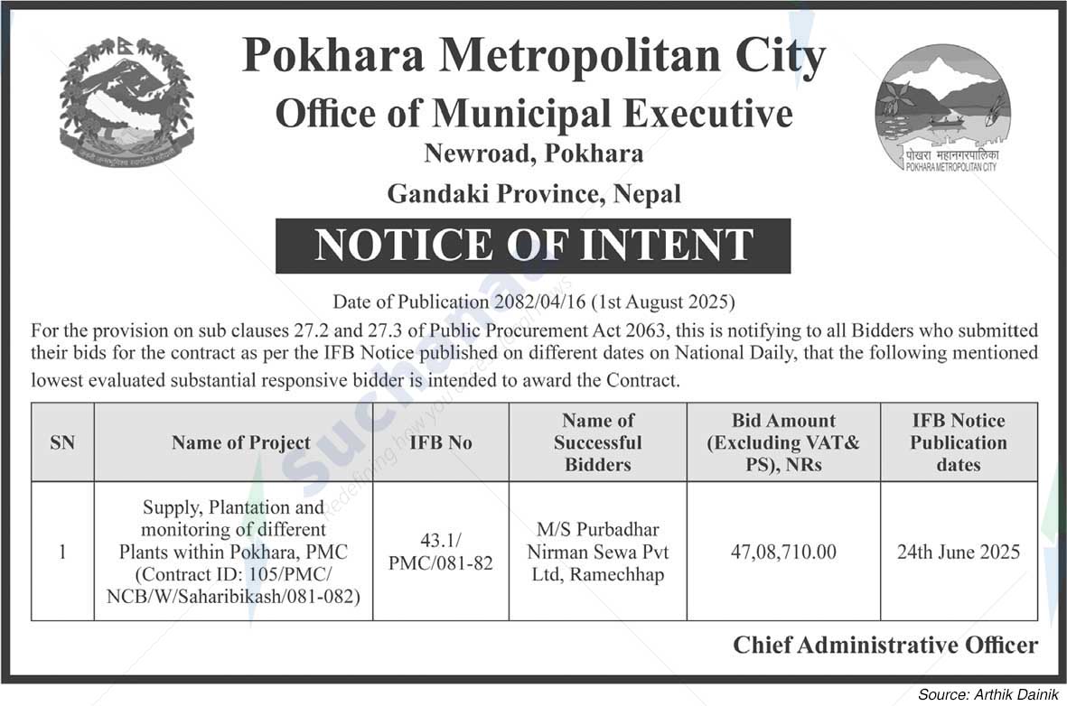Pokhara Metropolitan CIty