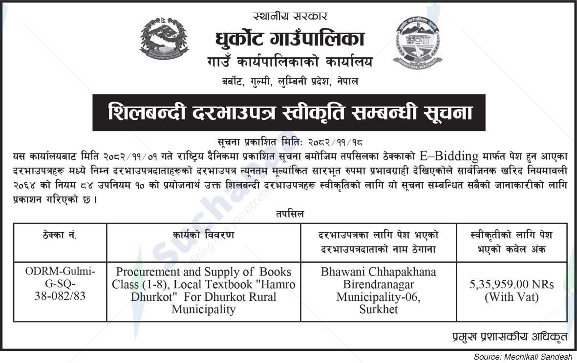 Dhurkot Rural Municipality