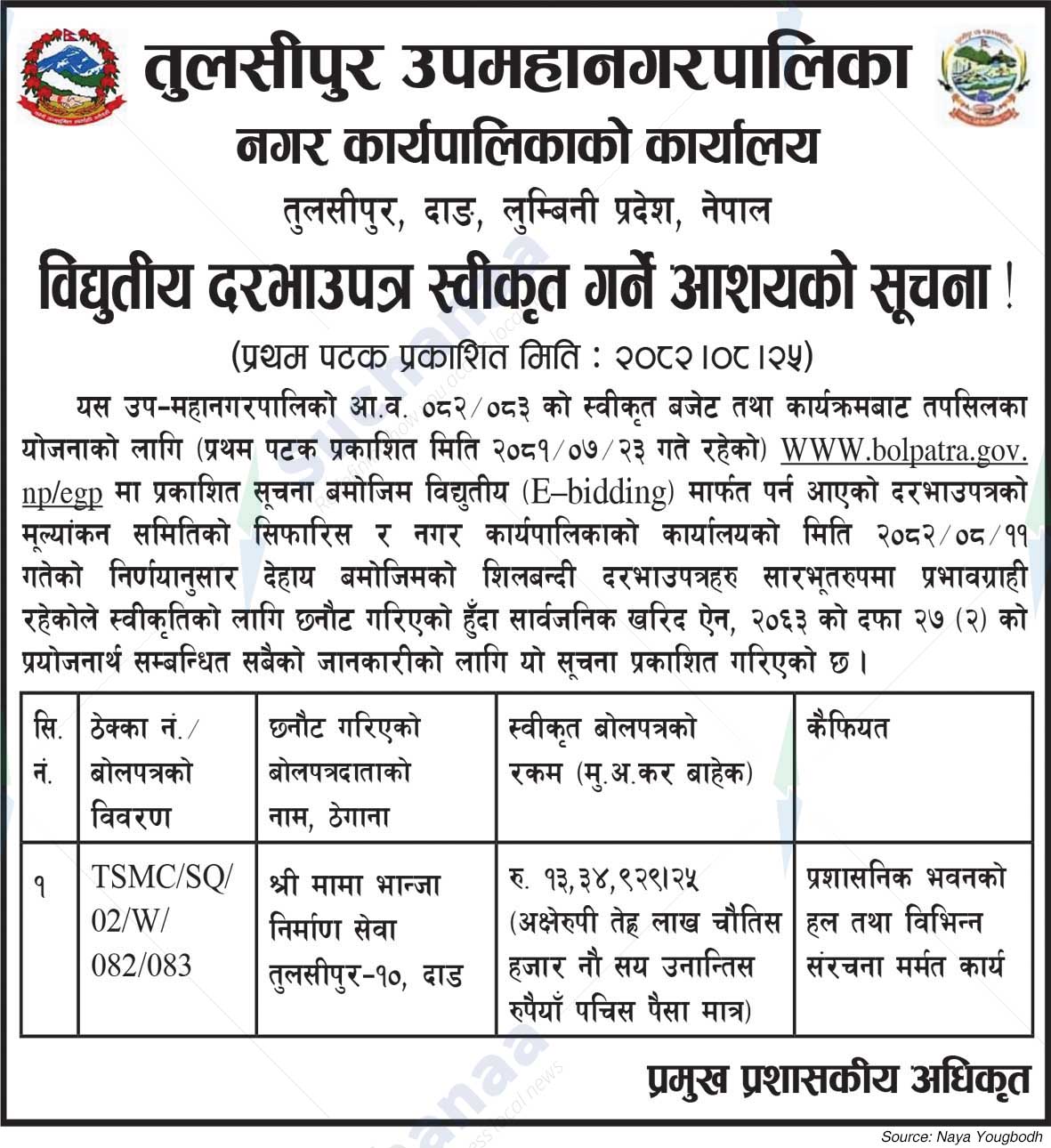 Tulsipur Sub-Metropolitan City