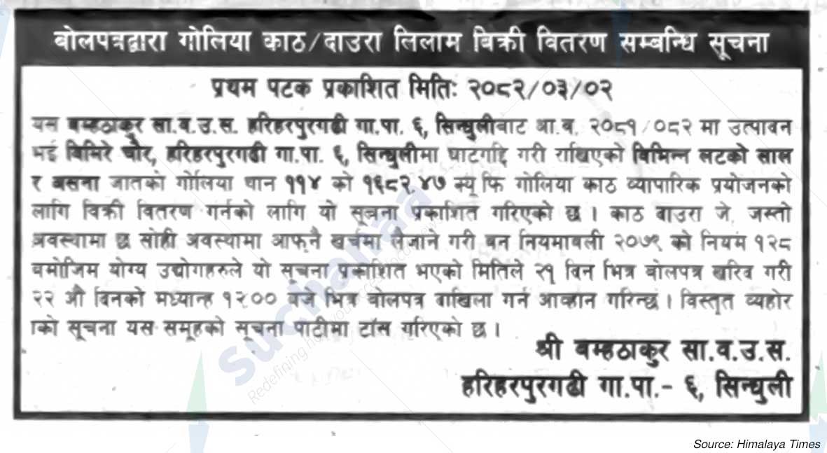 Bamthakur Saa.Wa.Wo.Sa.