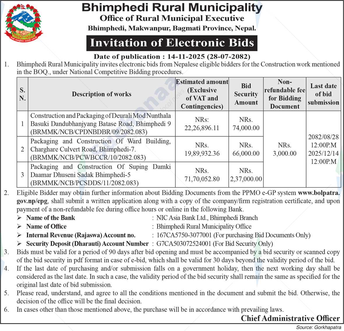 Bhimphedi Rural Municipality