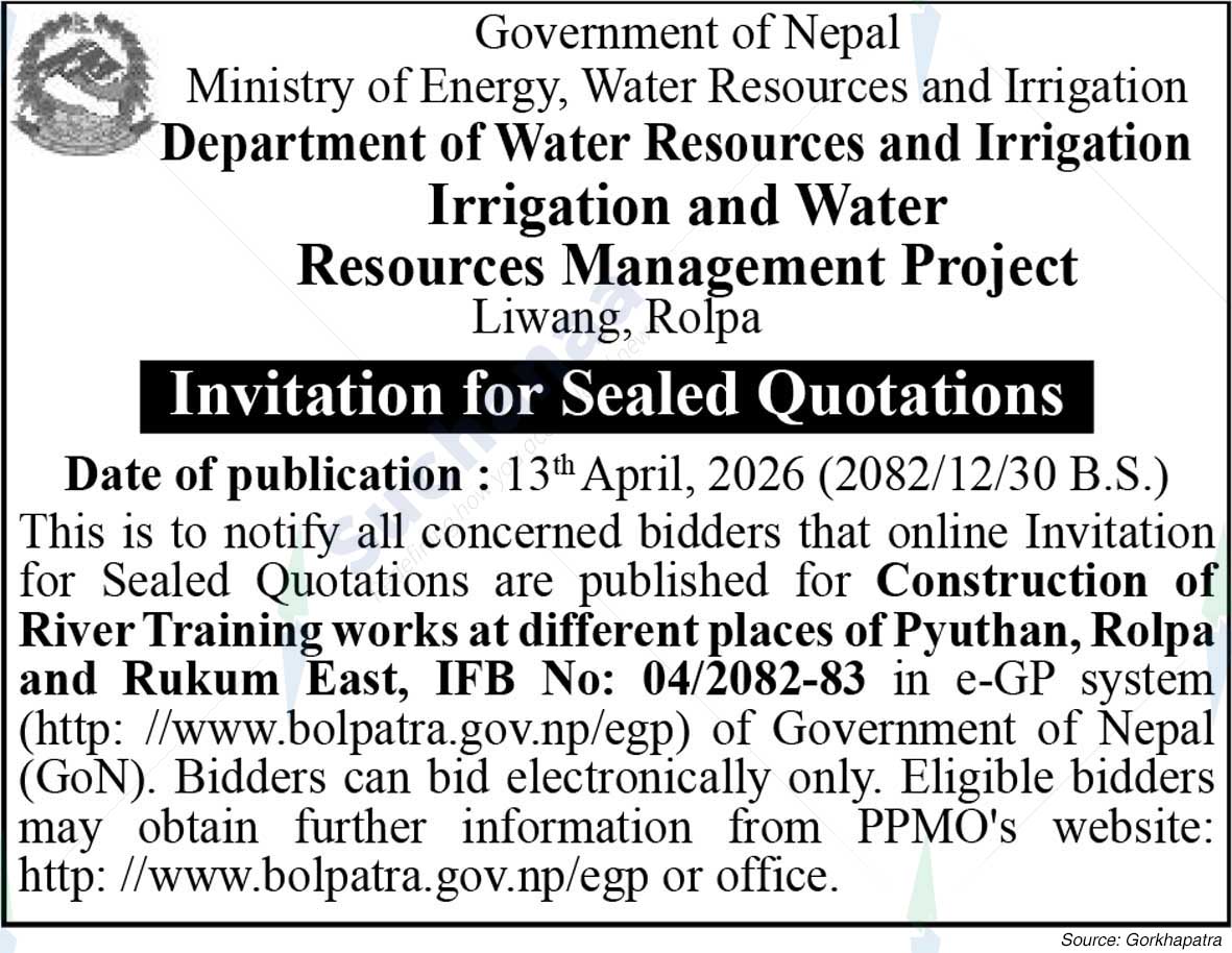 Irrigation and Water Resources Management Project, Rolpa