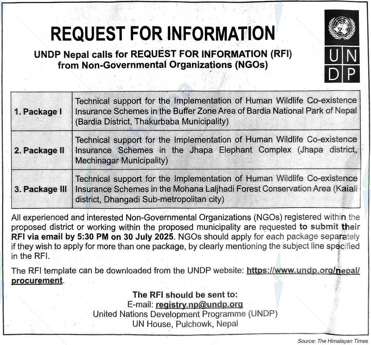 United Nations Development Programme (UNDP)