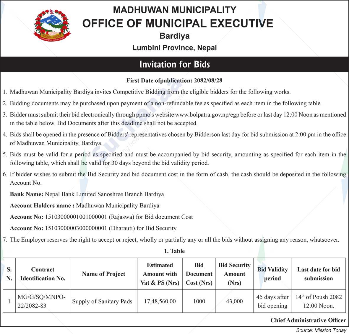Madhuwan Municipality
