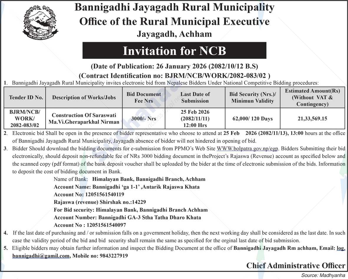 Bannigadhi Jayagadh Rural Municipality