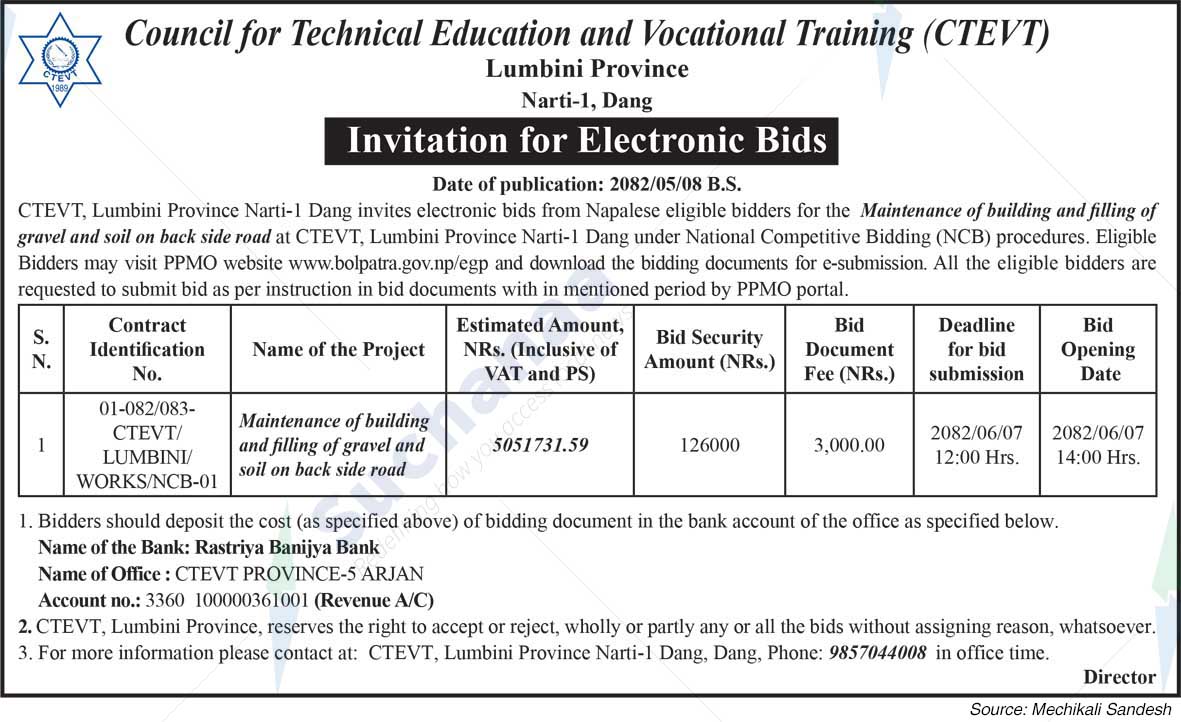 Council for Technical Education and Vocational Training (CTEVT)