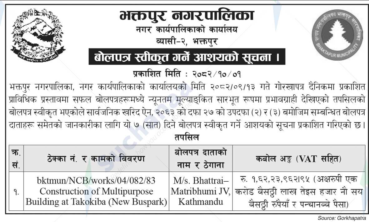 Bhaktapur Municipality