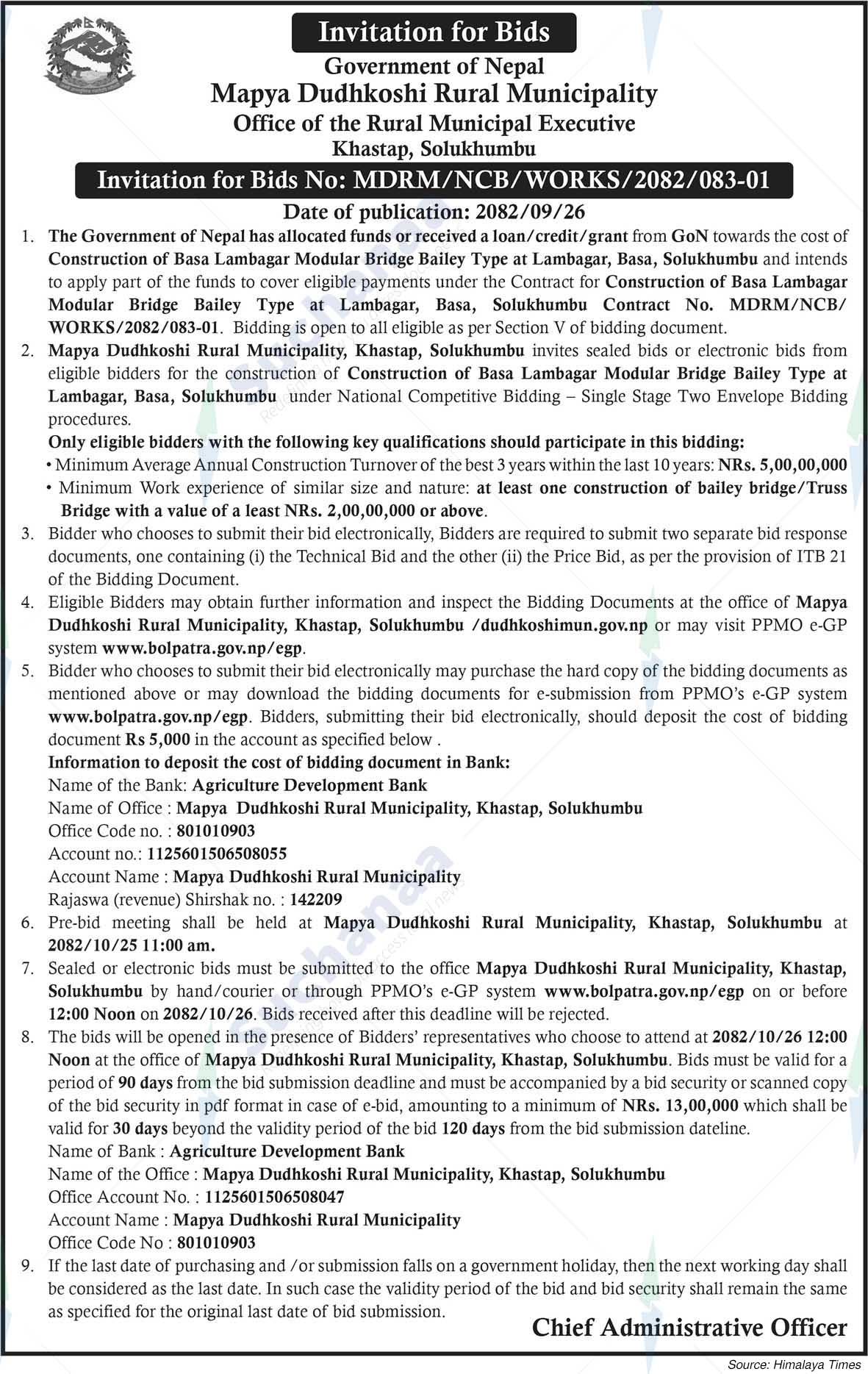 Mapya Dudhkoshi Rural Municipality